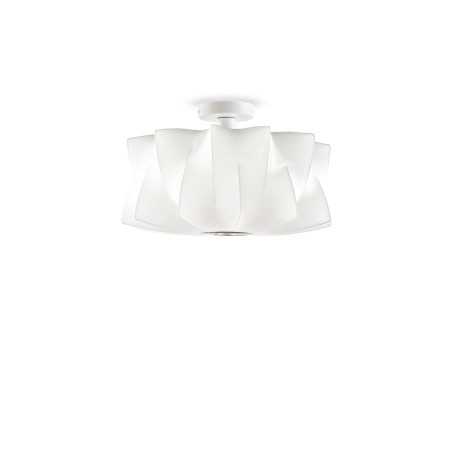Colgante simple WILLER polímero de resina E27 LED color blanco