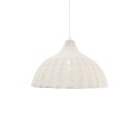 Colgante simple VIBUS mimbre E27 LED colores