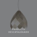 Colgante simple NOTIS hierro E27 LED colores