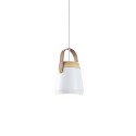 Colgante simple ISLOU aluminio E27 LED colores