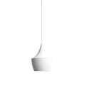 Colgante simple MATHA aluminio E27 LED