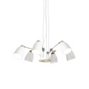 Colgante múltiple NICOT madera E27 LED