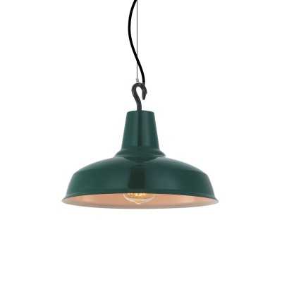 Colgante simple CONGE metal E27 LED colores