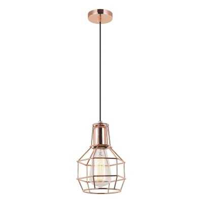 Colgante simple BOAST hierro E27 LED