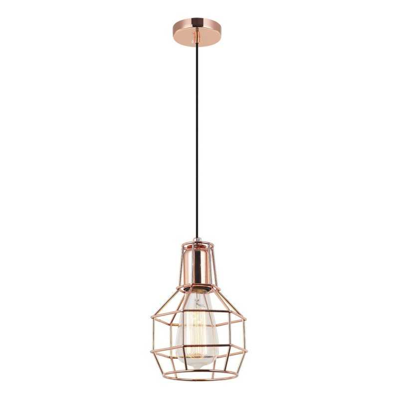 Colgante simple BOAST hierro E27 LED