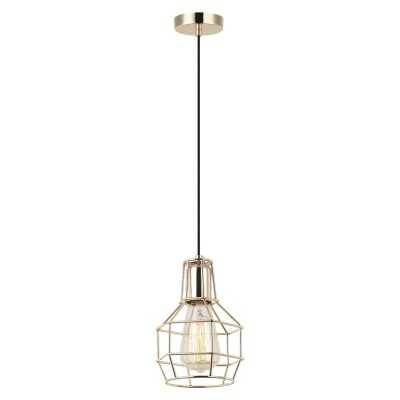 Colgante simple BOAST hierro E27 LED