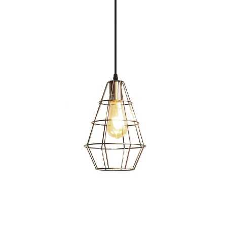 Colgante simple JOANY metal E27 LED