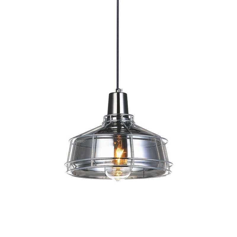 Colgante simple LIZE cristal E27 LED colores