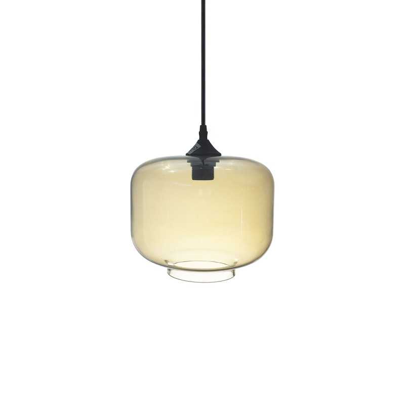Colgante simple MURTEL metal E27 LED colores