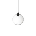 Colgante simple NEUZY cristal E27 LED colores
