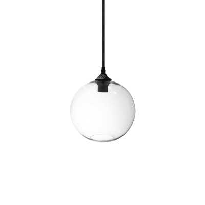 Colgante simple NEUZY cristal E27 LED colores
