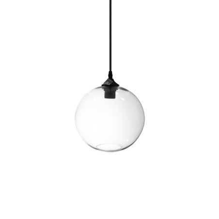 Colgante simple NEUZY cristal E27 LED colores