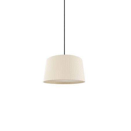Colgante simple MILHA textil E27 LED
