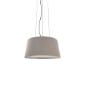 Colgante simple GARES hierro E27 LED