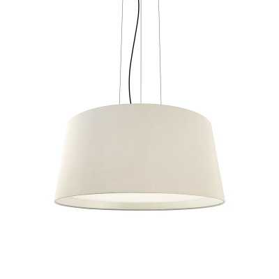Colgante simple GARES hierro E27 LED