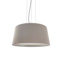 Colgante simple GARES hierro E27 LED