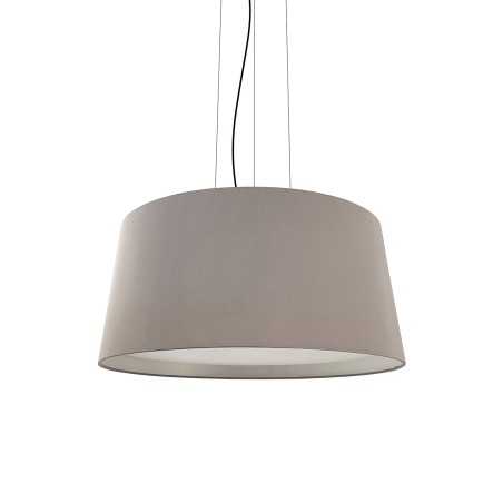 Colgante simple GARES hierro E27 LED