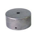 Soporte hierro alto para pintar 80mm diámetro y una salida