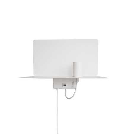 Aplique de pared GRAYO aluminio E27 LED colores