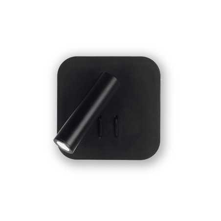 Aplique MAYOC aluminio COB LED 3W 102Lm, SMD LED 6W