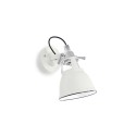 Aplique de pared BIRAN hierro E27 LED