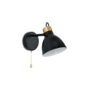 Aplique de pared CHAMS acero E27 LED colores