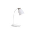Lámpara de sobremesa PECUT madera E27 LED