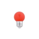Bombilla LED esférica roja para guirnalda 1