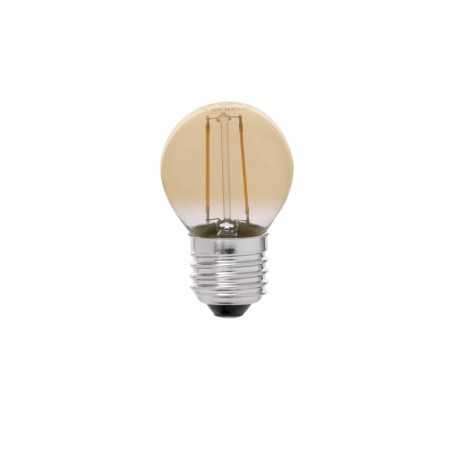 Bombilla LED vintage esférica 4W 300Lm ámbar regulable