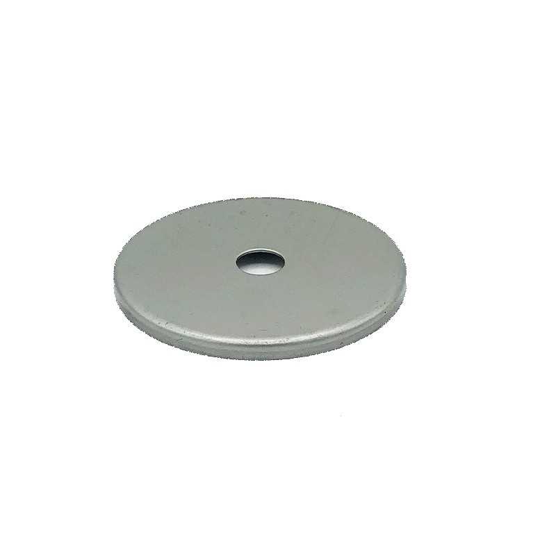 Tapa portaglobos de hierro bruto 31mm diámetro x 1mm