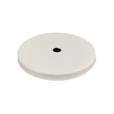 Tapa portaglobos color blanco 77mm diámetro x 17mm