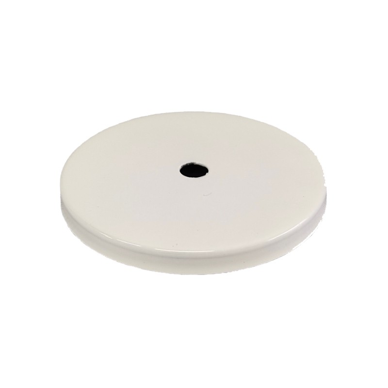 Tapa portaglobos color blanco 62mm diámetro x 7mm