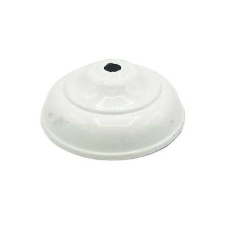 Tapa portaglobos decorada blanca 90mm diámetro x 3mm
