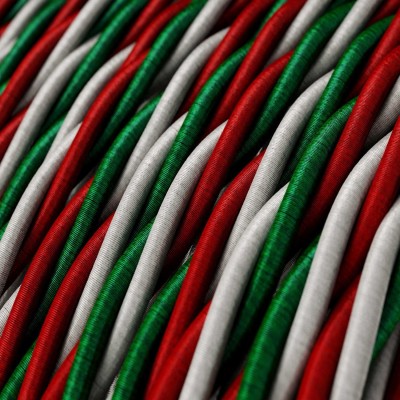 Cable decorativo textil trenzado acabado seda italy