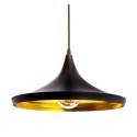 Campana metal negra 165mm alto x 380mm diámetro