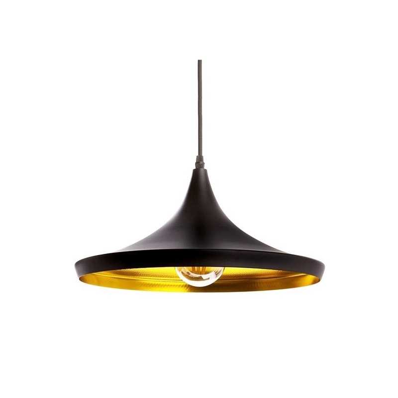 Campana metal negra 165mm alto x 380mm diámetro