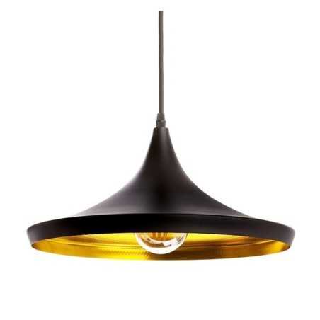 Campana metal negra 165mm alto x 380mm diámetro
