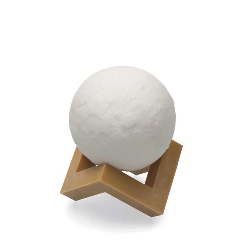 Lámpara de luna 3D Ø8cm 3,7 v