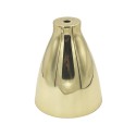Campana dorada 130mm alto x 105mm diámetro