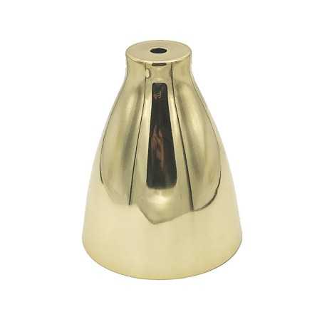 Campana dorada 130mm alto x 105mm diámetro