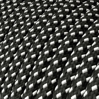 Cable decorativo textil a metros homologado bicolor jasper