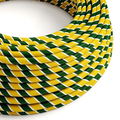 Cable decorativo textil a metros homologado color trópico
