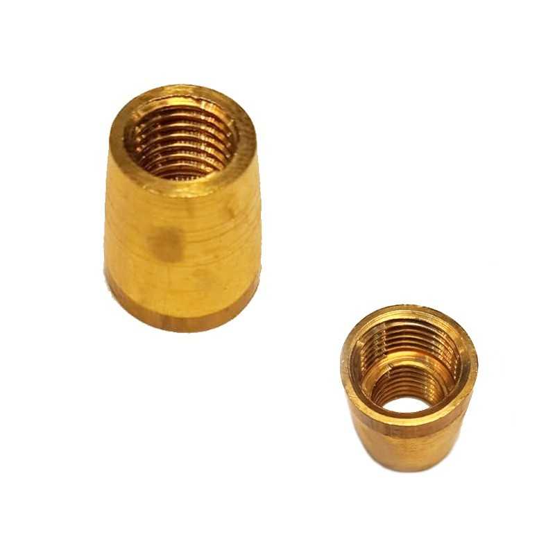 Reductor/ampliador cónico de M10/100 a M8/100