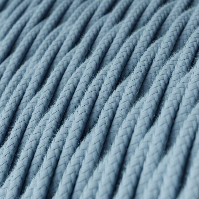 Cable decorativo textil trenzado a metros homologado oceano
