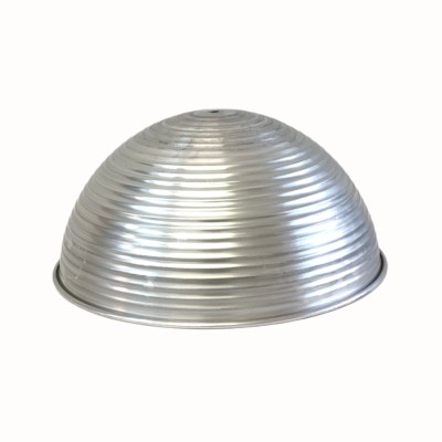 Campana aluminio ondulada 180mm alto x 400mm diámetro