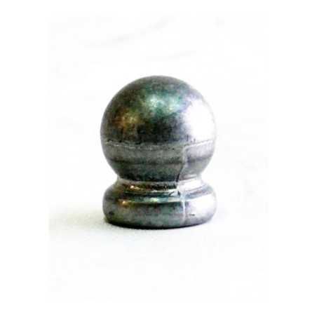 Tope final tipo bola decorativa zamac 18mm