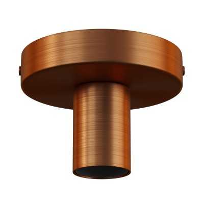Lámpara tipo zócalo E27 de metal 120mm x 85mm