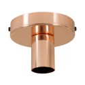 Lámpara tipo zócalo E27 de metal 120mm x 85mm