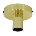 Lámpara tipo zócalo E27 de metal 120mm x 85mm