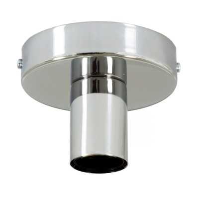 Lámpara tipo zócalo E27 de metal 120mm x 85mm